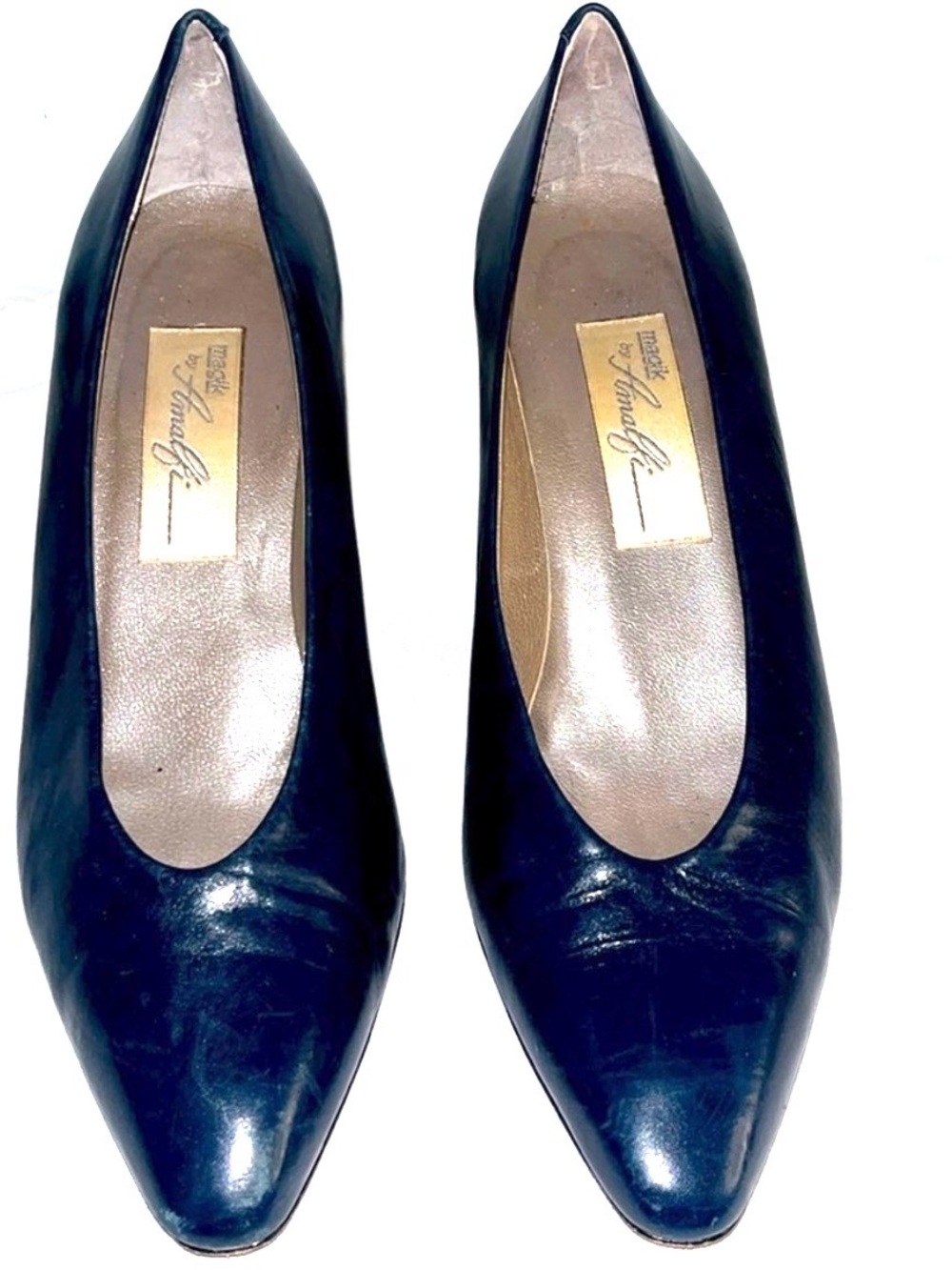 Magik by Amalfi Pillow Vania heels Vintage Size 7.5 Beautiful inside & out Italy